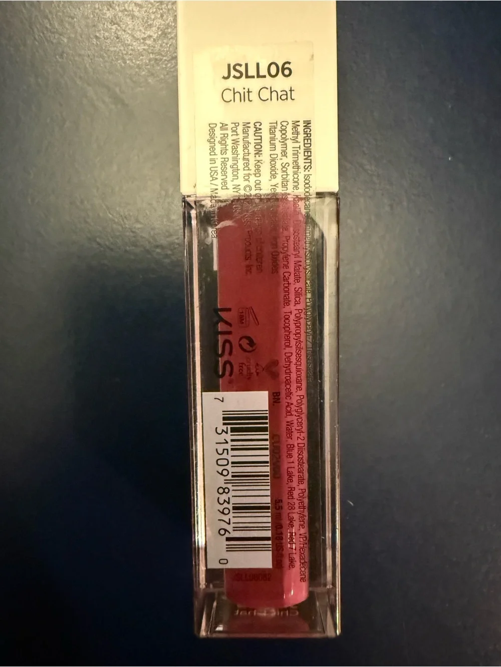 J.O.A.H. Endless Longwear Lip Color — Deep Berry Red